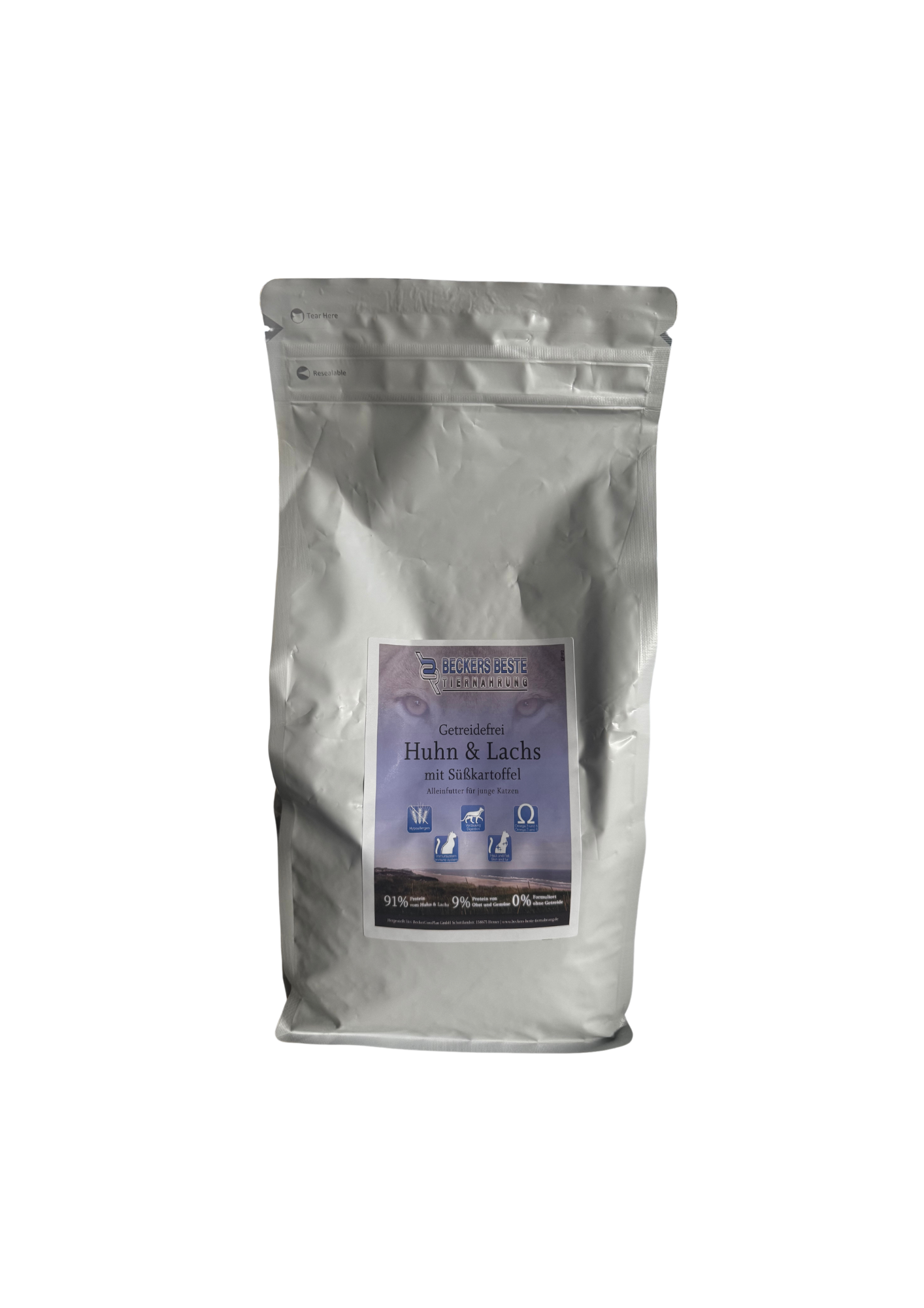 Beckers Beste Kanaa & lohta bataattien kanssa kissanpennuille 2kg